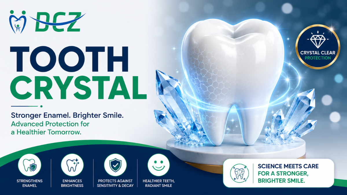 Add a touch of sparkle and confidence with a stylish tooth crystal.